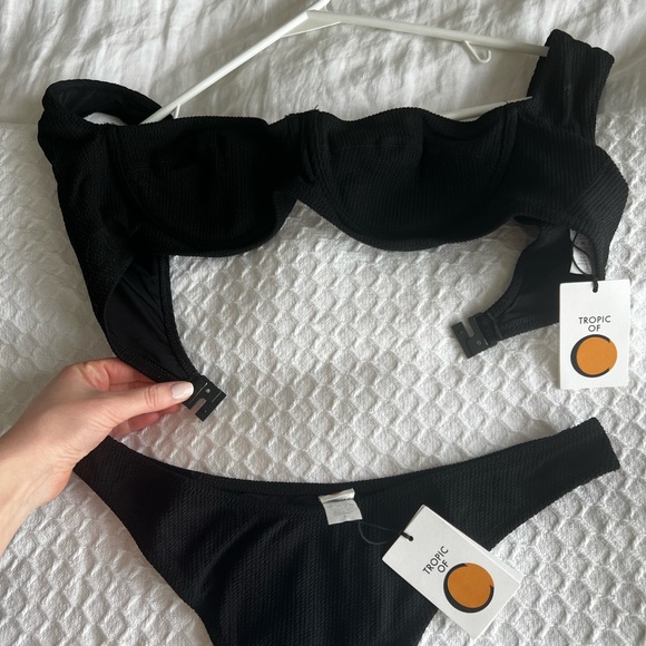 Tropic of C black bikini bottom - Picture 4 of 4